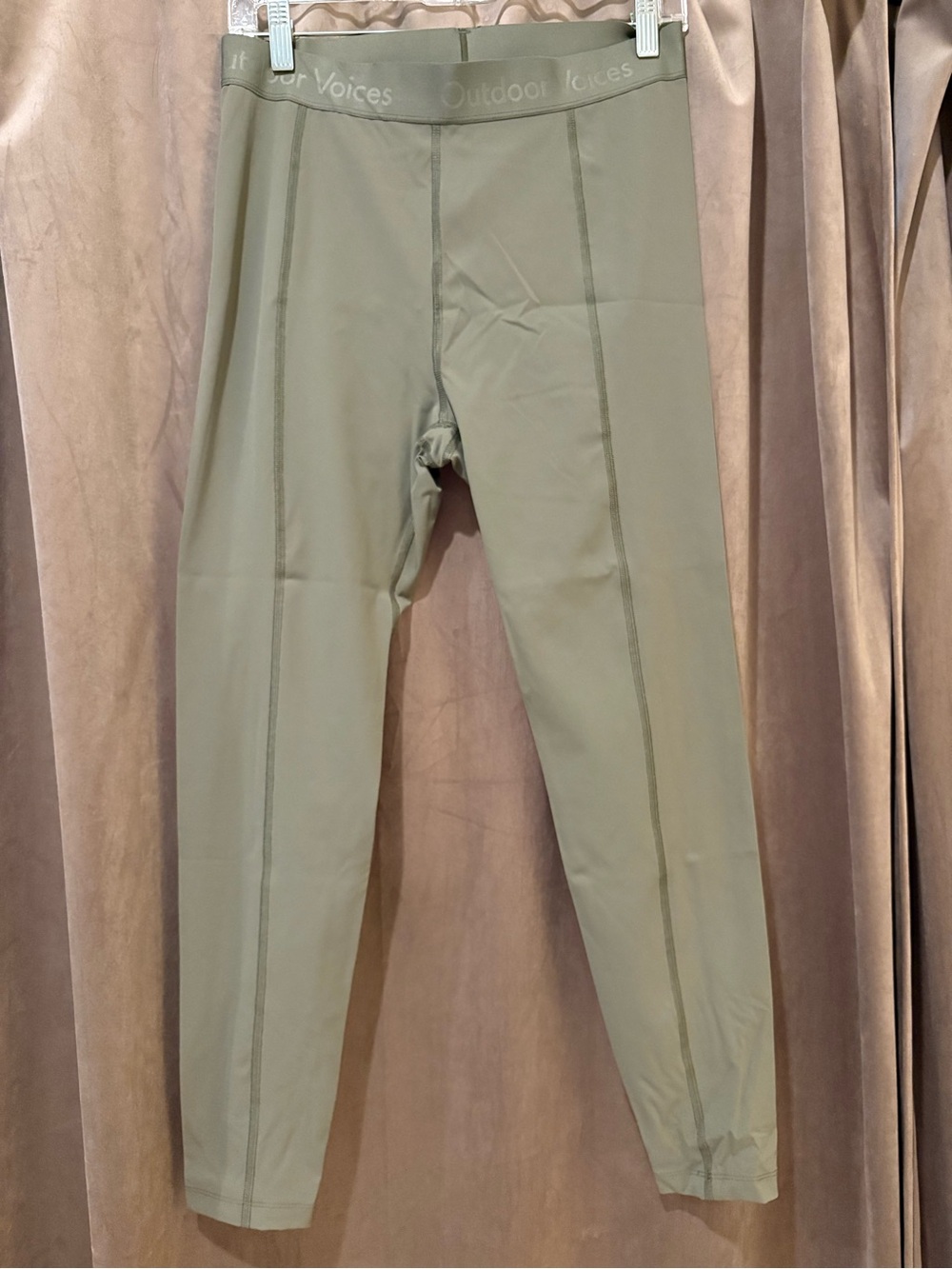 Outdoor Voices Superform™ Bloom 7/8 Legging Olive Green Size Large